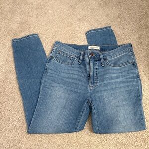 Madewell Women's Skinny Jeans in Classic Blue